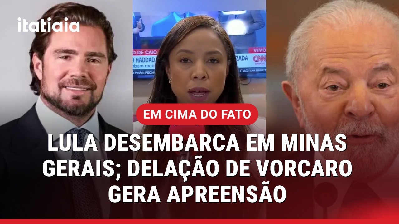 LULA CHEGA EM MINAS COM PACHECO; PARLAMENTARES TEMEM DELAÇÃO PREMIADA DE VORCARO| EM CIMA DO FATO