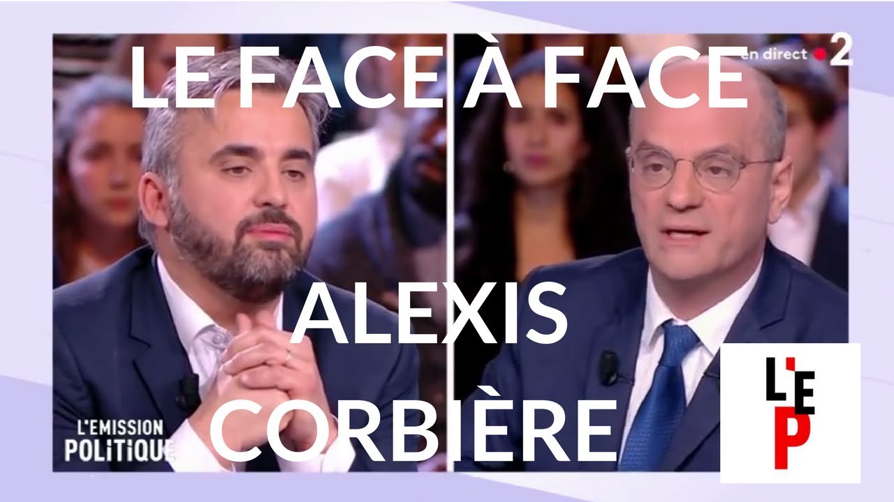 Le face à face politique : Jean-Michel Blanquer est opposé à Alexis Corbière (France 2)