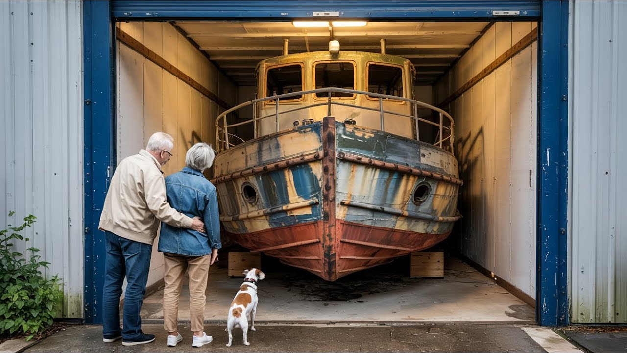 Old Couple Bought A $20 Storage Unit — Inside Lay A Forgotten Riverboat That Changed Everything