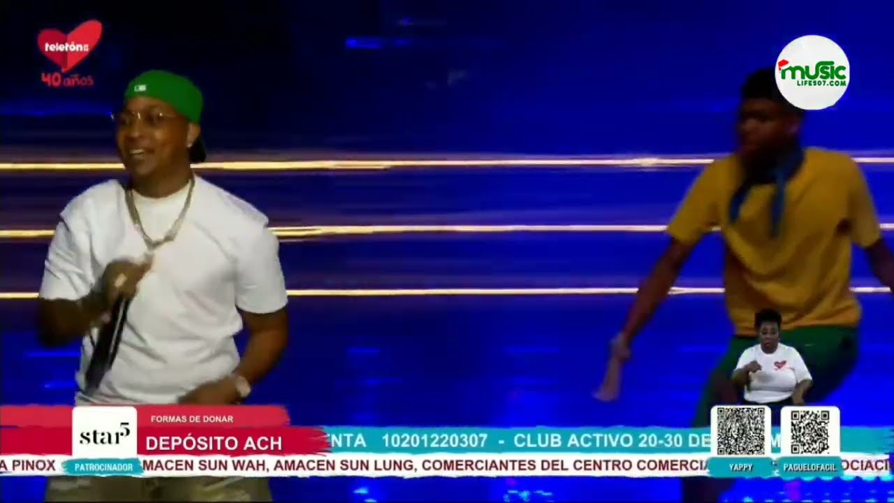 CASH MONEY, VALENTINO GRM, LADELE Y BCA EN LA TANDA URBANA DE LA TELETON 20-30 ❤️ 2025 