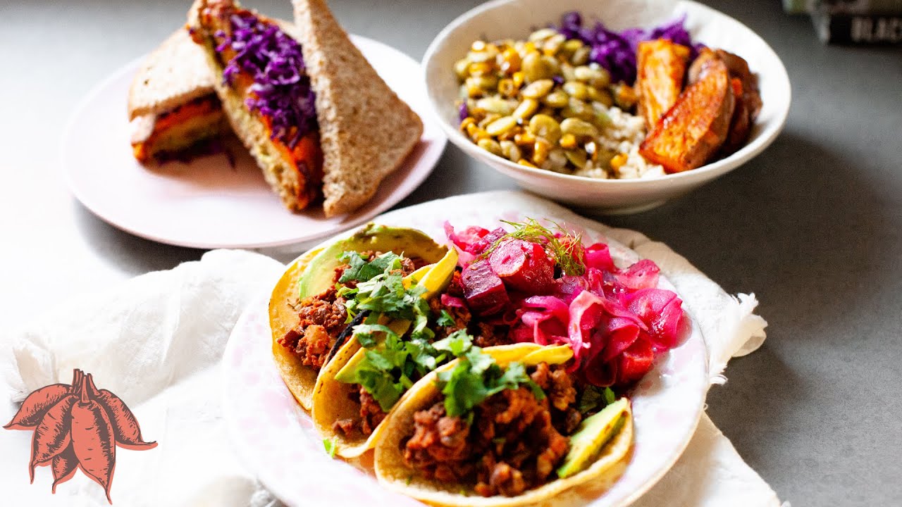 ONE HOUR VEGAN MEAL PREP for Summer 2020