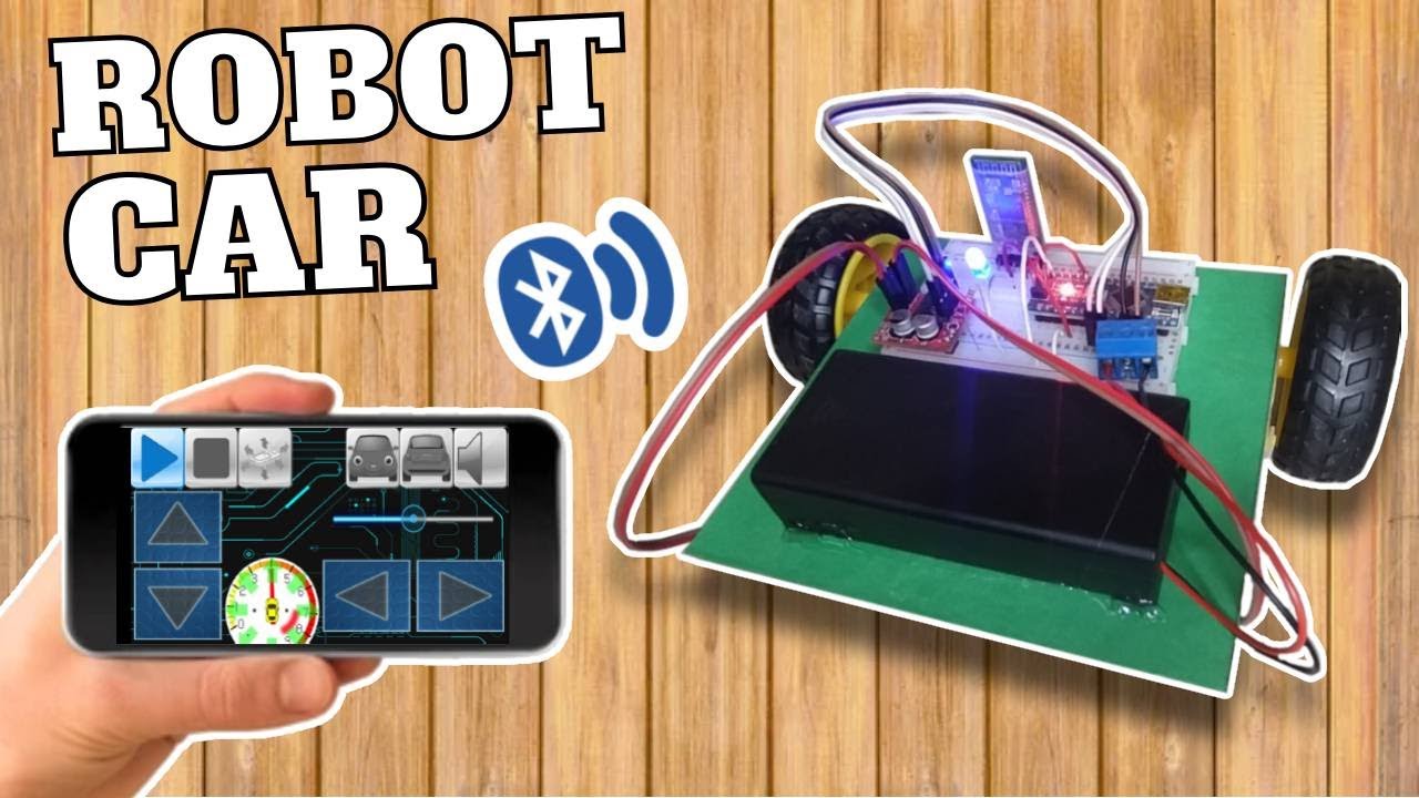 ¡CONSTRUYE! ROBOT carro móvil por CONTROL BLUETOOTH