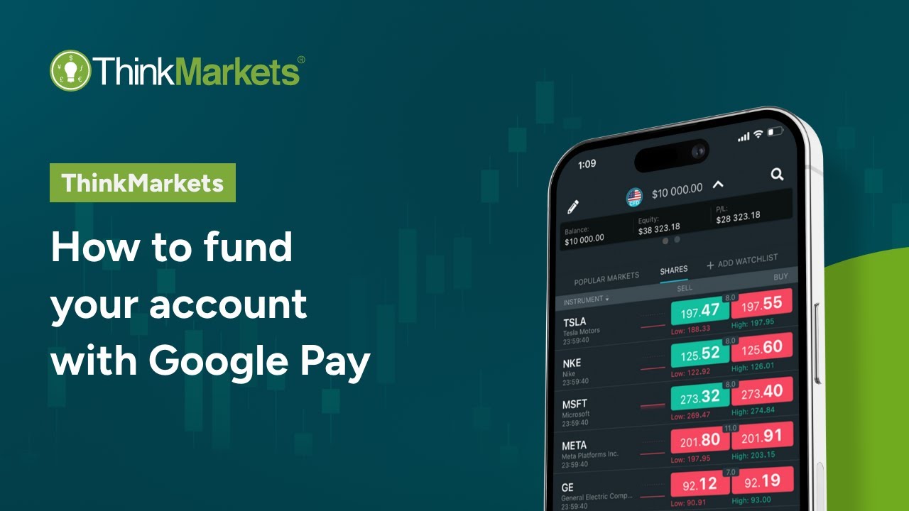 How to Fund Your ThinkMarkets Account with Google Pay