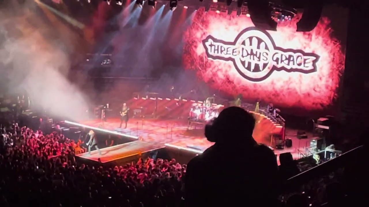 Just like you three days grace live in Grand Rapids Michigan 