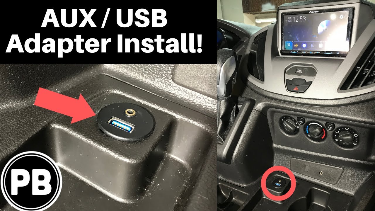 How to install an AUX and USB Input Adapter to an Aftermarket Radio!