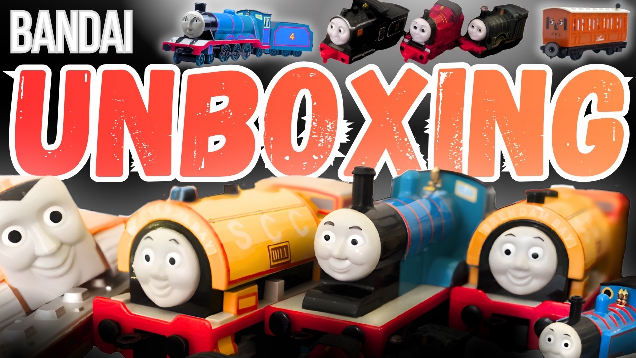 Bandai Thomas the Tank Engine and Friends Japanese Unboxing Episode 1