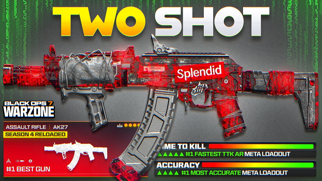 #1 OVERPOWERED AR META LOADOUT in Warzone BO7! (Best Season 4 Meta Loadout)