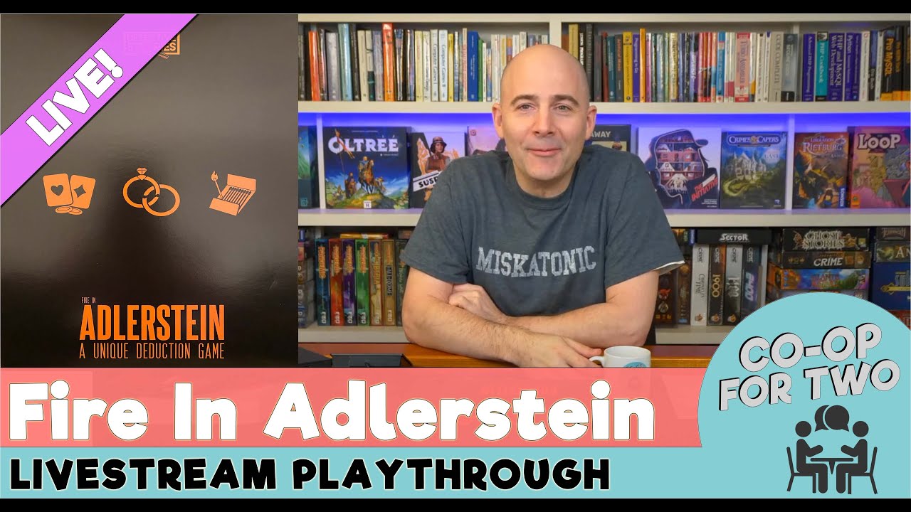 The Fire in Adlerstein - Detective Stories Case 1 - Livestream Playthrough then Review