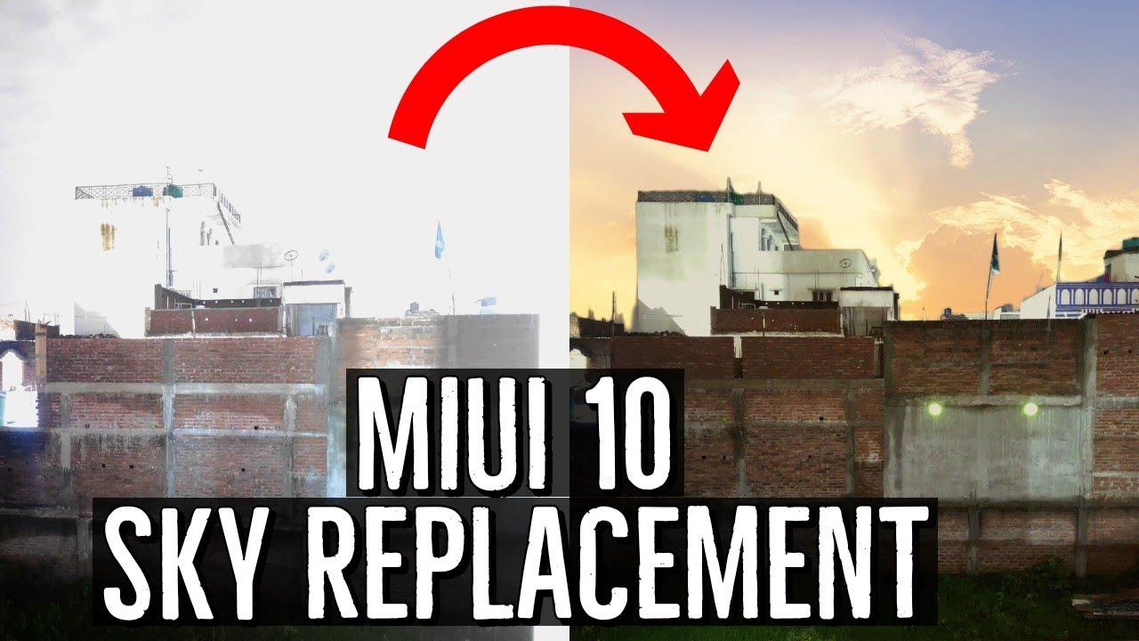 Miui 10 Sky Replacement Feature Download, Install & How to Use | Hindi