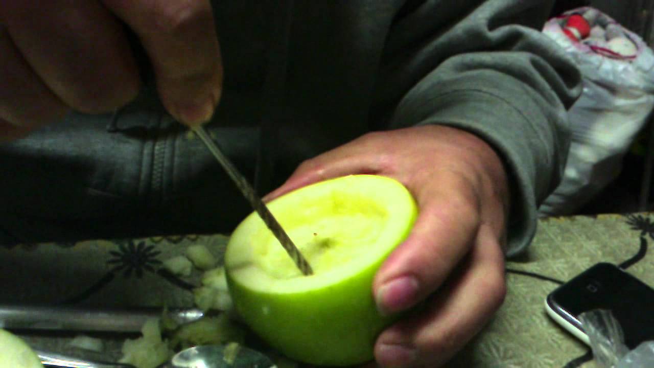 How to make apple hookah head in eight min...