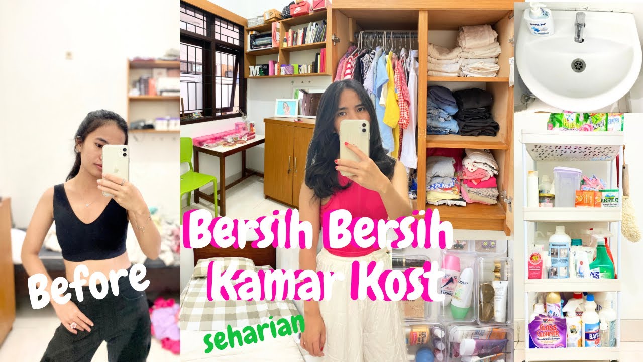 BERSIH BERSIH KAMAR KOST SEHARIAN