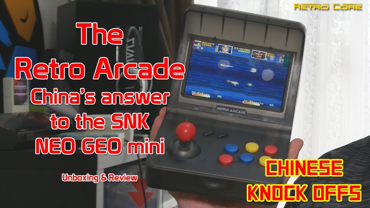 Chinese Knock Offs - RS-07 Retro Arcade - Full unboxing and truthful review - 4K