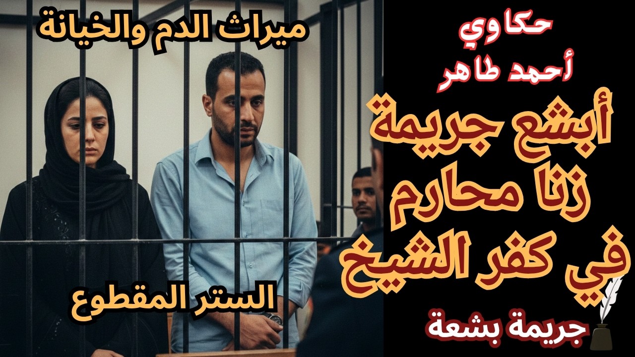 حكاوي أحمد طاهر | أبشع جريمة زنا محارم في كفر الشيخ / جريمة بشعة