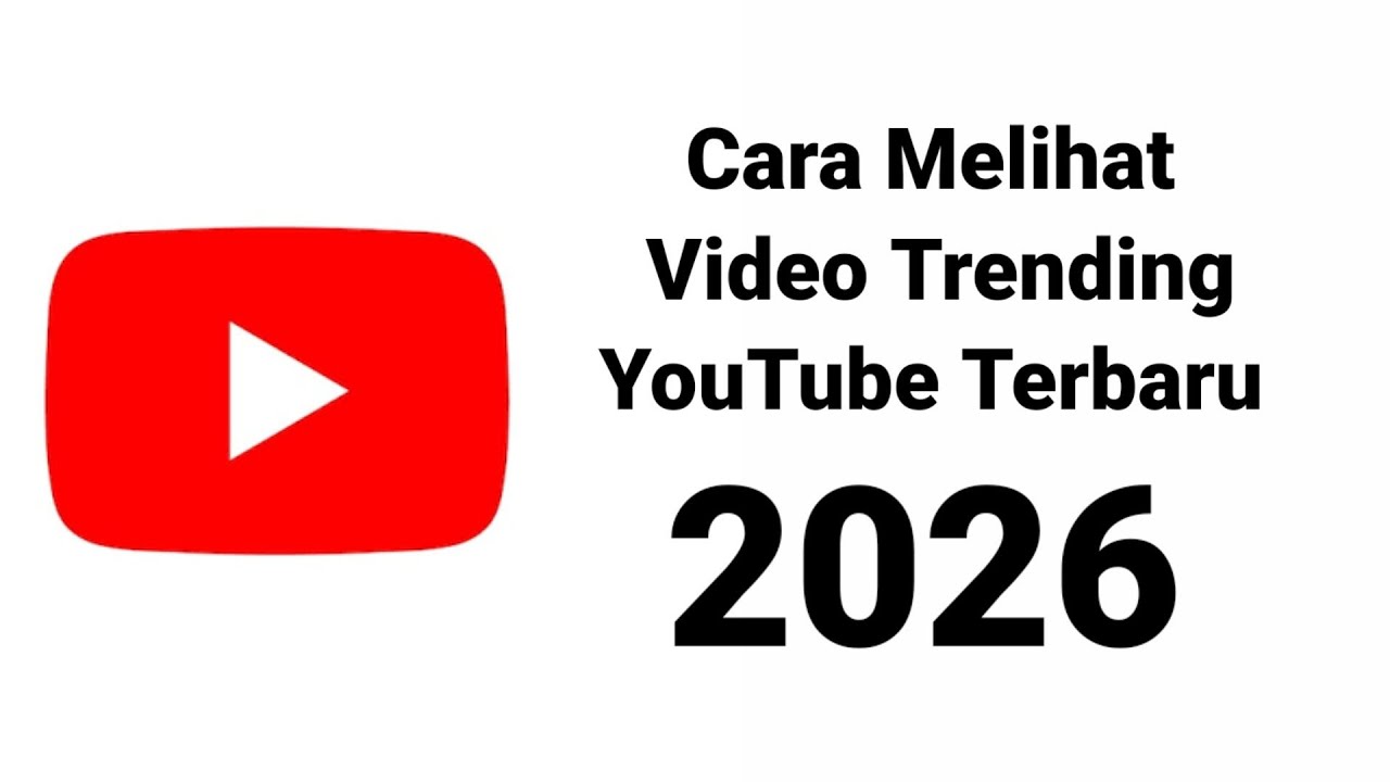 Cara melihat video trending di YouTube terbaru 2026