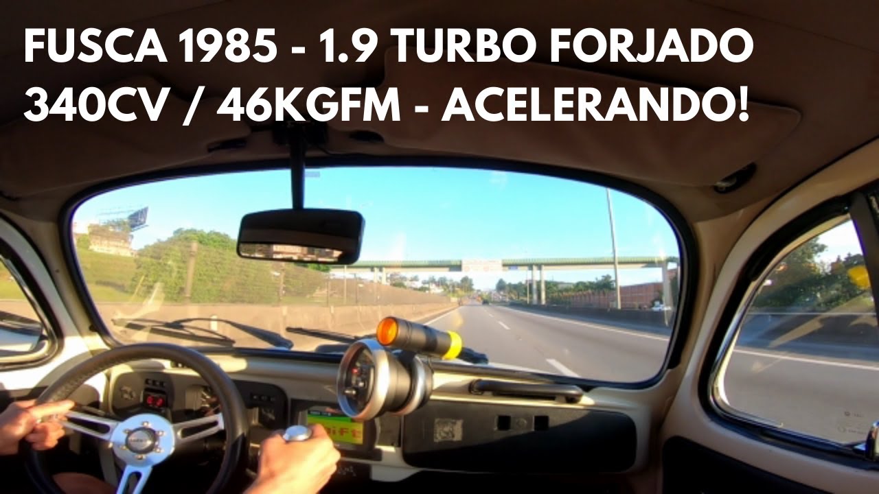 FUSCA 1.9 TURBO INJETADO - FUELTECH FT350 (340CV/46KGFM)