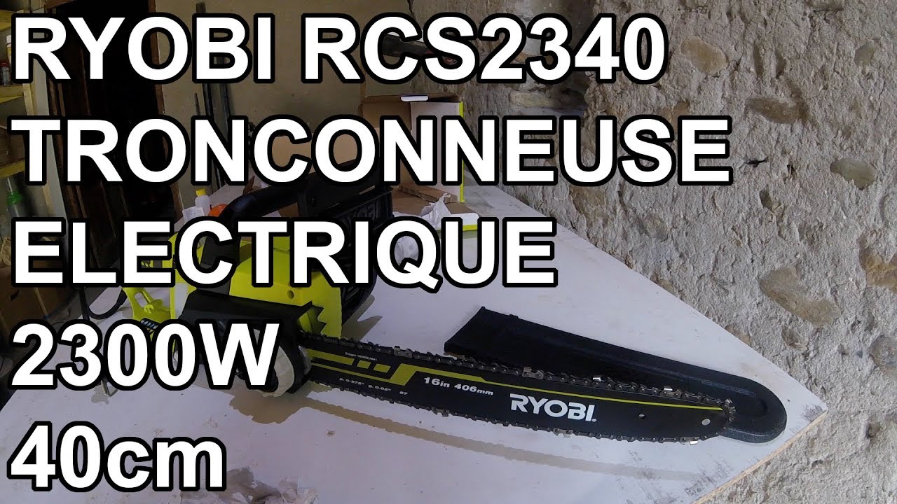 Tronçonneuse électrique Ryobi 2300W RCS2340