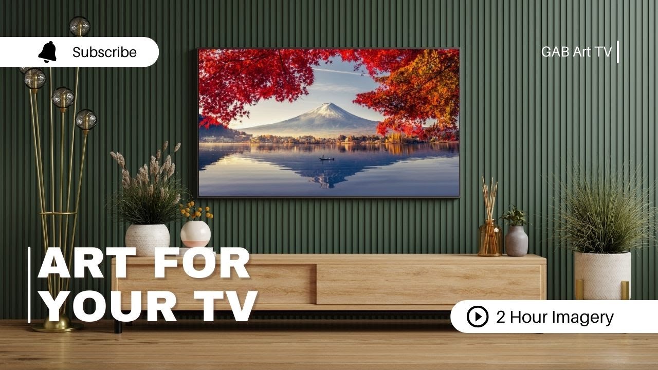 Mountain Fuji Autumn Season | Art For Your TV | GAB Art TV | Screen Saver | Gallery | 2 Hours | HD