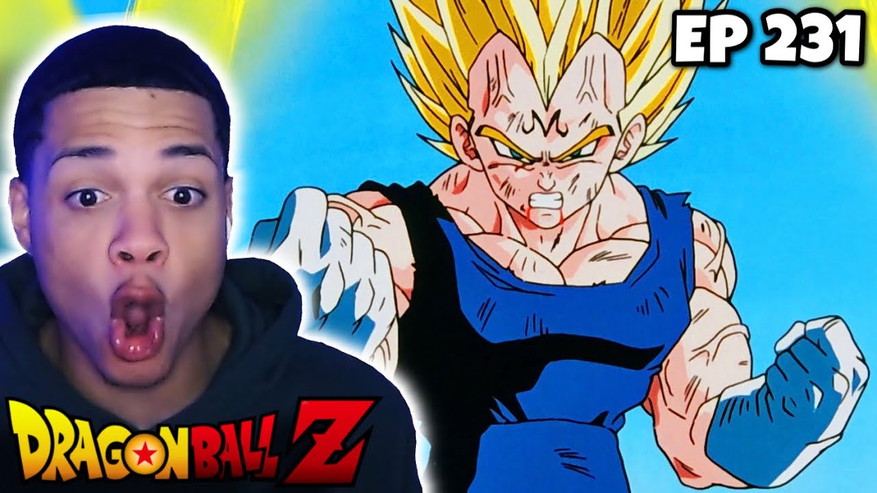 MAJIN VEGETA'S EVIL SPEECH TO GOKU!! | Dragon Ball Z Episode 231 REACTION!