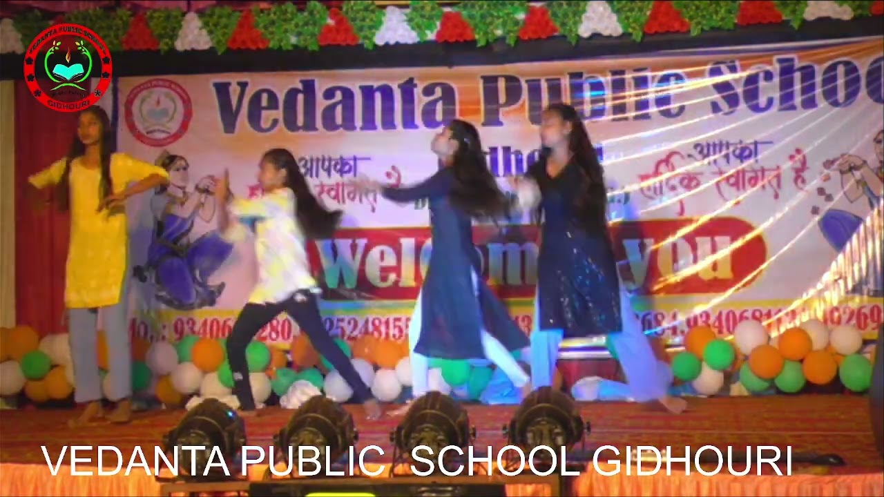ANNUAL FUNCTION VEDANTA PUBLIC SCHOOL GIDHOURI 2025-56  वेदांता पब्लिक स्कूल गिधौरी एनुअल फंक्शन