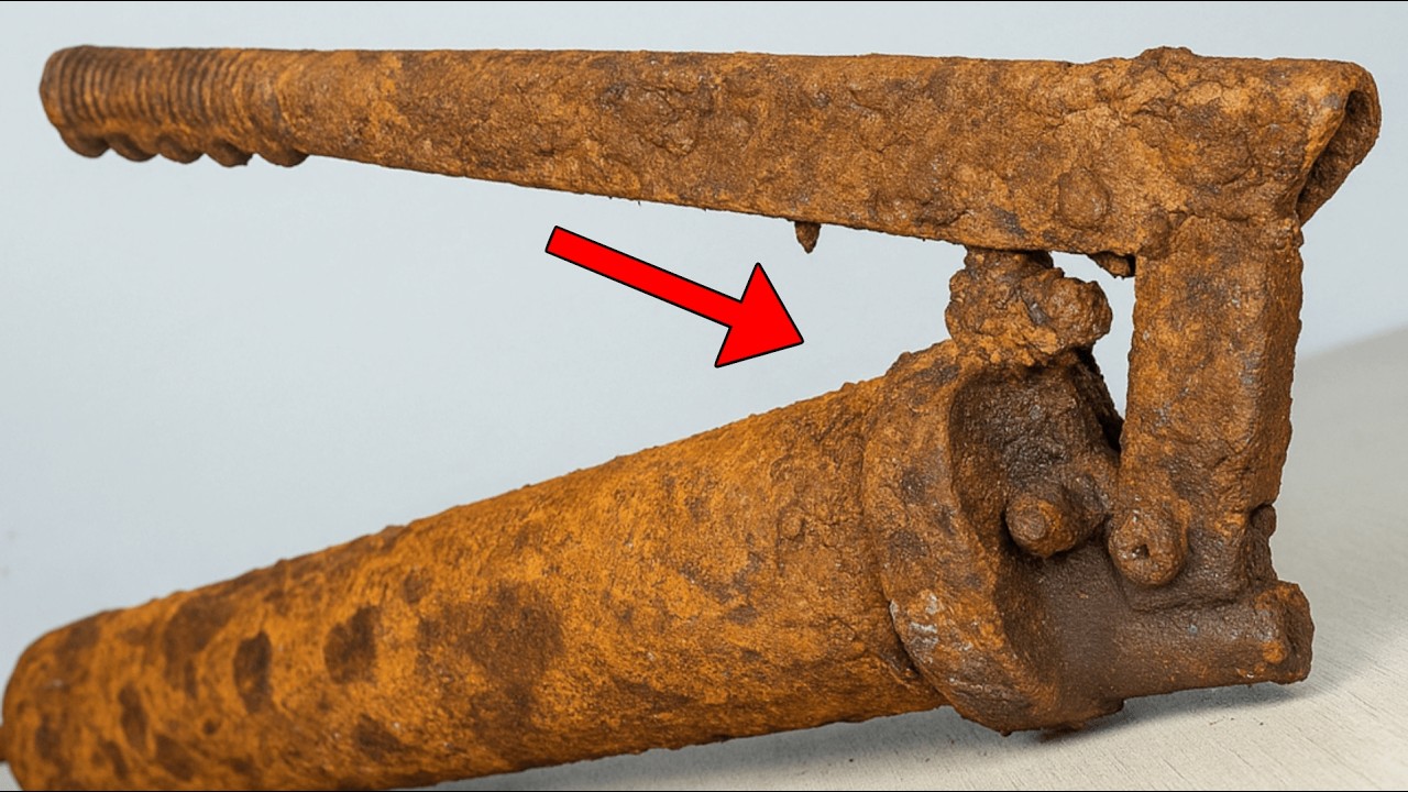 Restaurarea unei unelte misterioase ruginite, vechi de 150 de ani | Ce este?