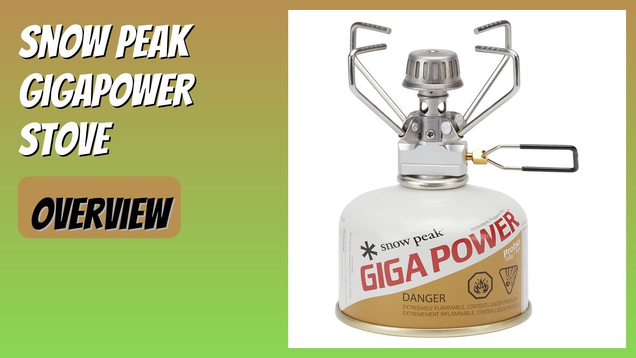 REVIEW (2026): Snow Peak GigaPower Stove. Features