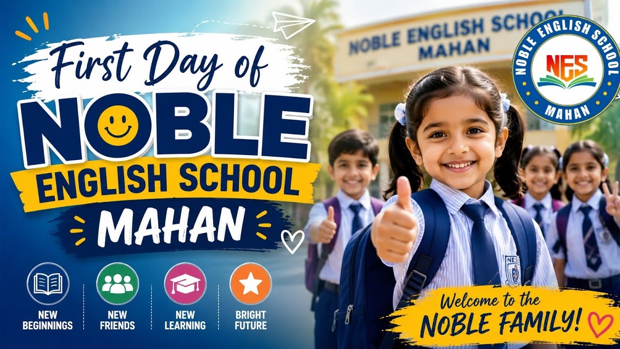 First day of Noble English School 