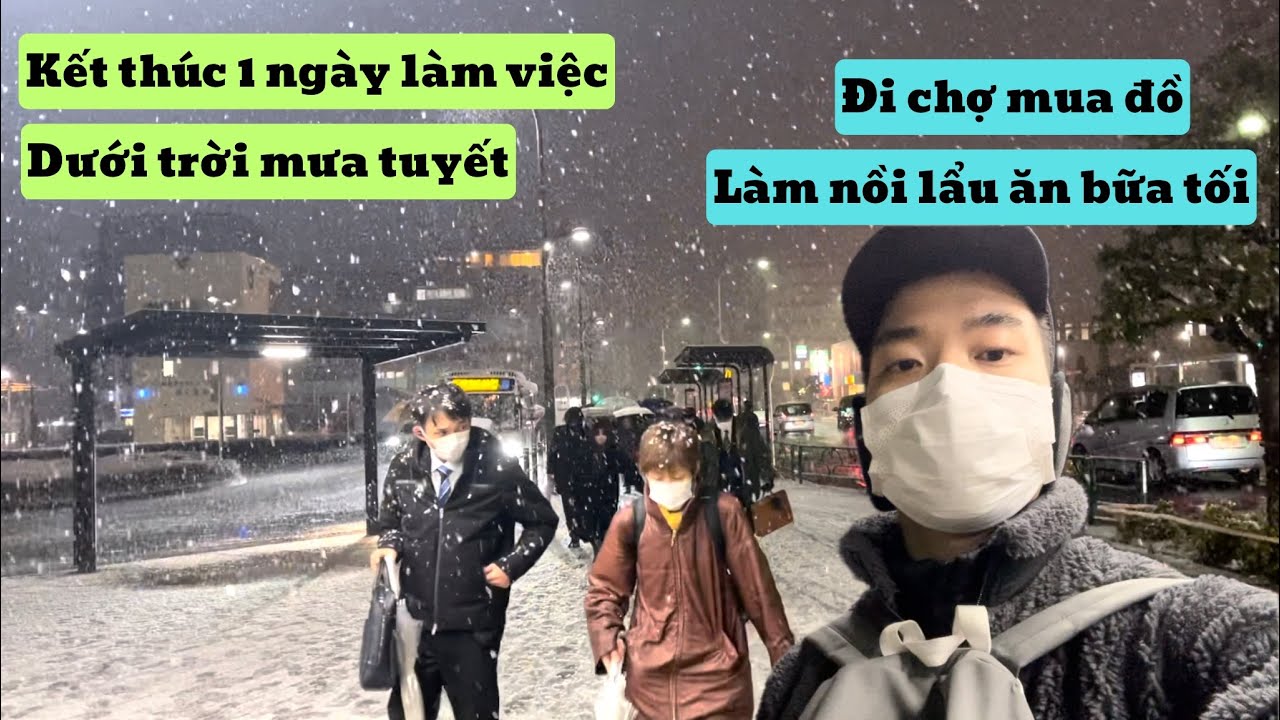 489 | Kết Th&uacute;c 1 Ng&agrave;y L&agrave;m Việc Mệt Mỏi Ở Nhật Bản | Đi Chợ Mua Đồ Về Nấu Ăn Bữa Tối | Đức Thư Vlogs