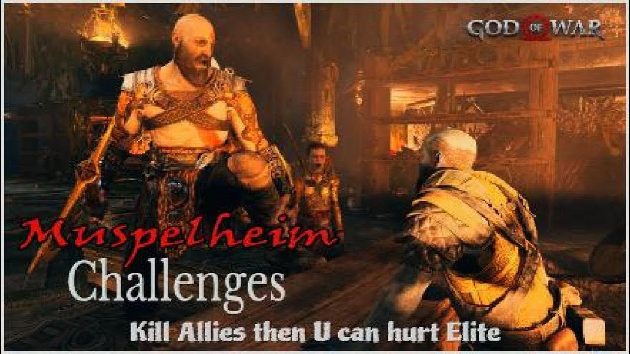 GOW Muspelheim Rule #1: Clear the Trash → Hurt the Boss! 😤 Insane Combat