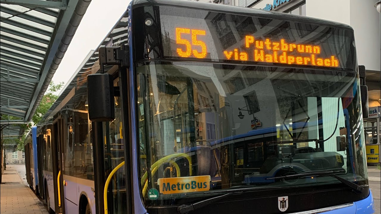 Busmitfahrt München Linie 55 Putzbrunn