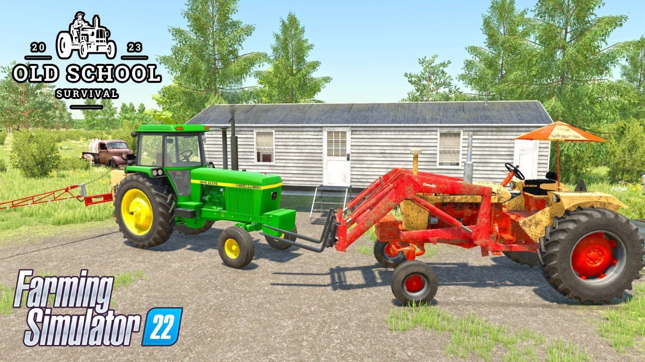 How I Improved Efficiency (Old School) | Farming Simulator 22