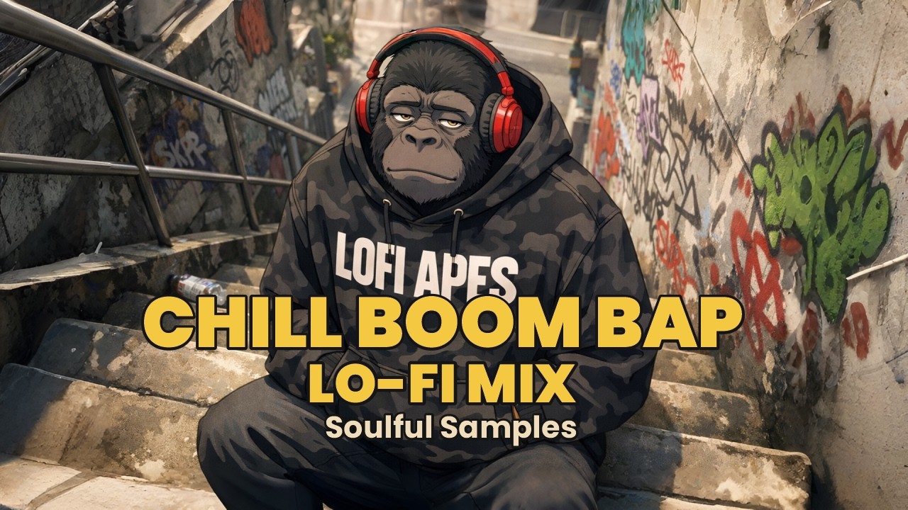 📼 Chill Boom Bap Lo-Fi Mix | Soulful Samples x Retro Drums | Golden Era Vibes 🥁