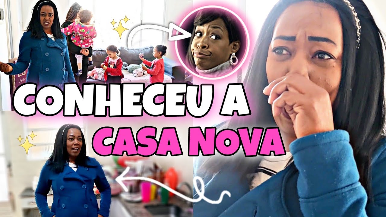 VIERAM CONHECER A CASA NOVA- ROCHELLE DO BRASIL E TITIA PEROLA-COLOQUEI ESPELHO NA SALA- VLOG