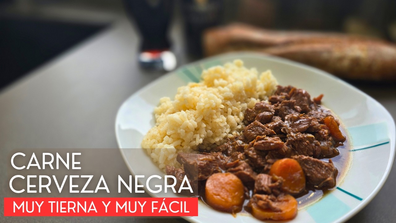 CARNE a la CERVEZA NEGRA Guiness
