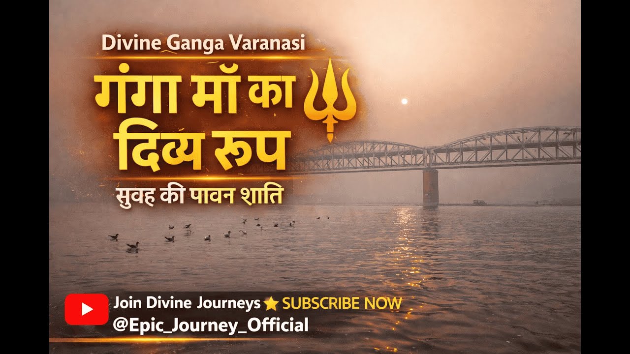 ✨ Divine Ganga View Varanasi | काशी की पावन शांति ✨#youtube