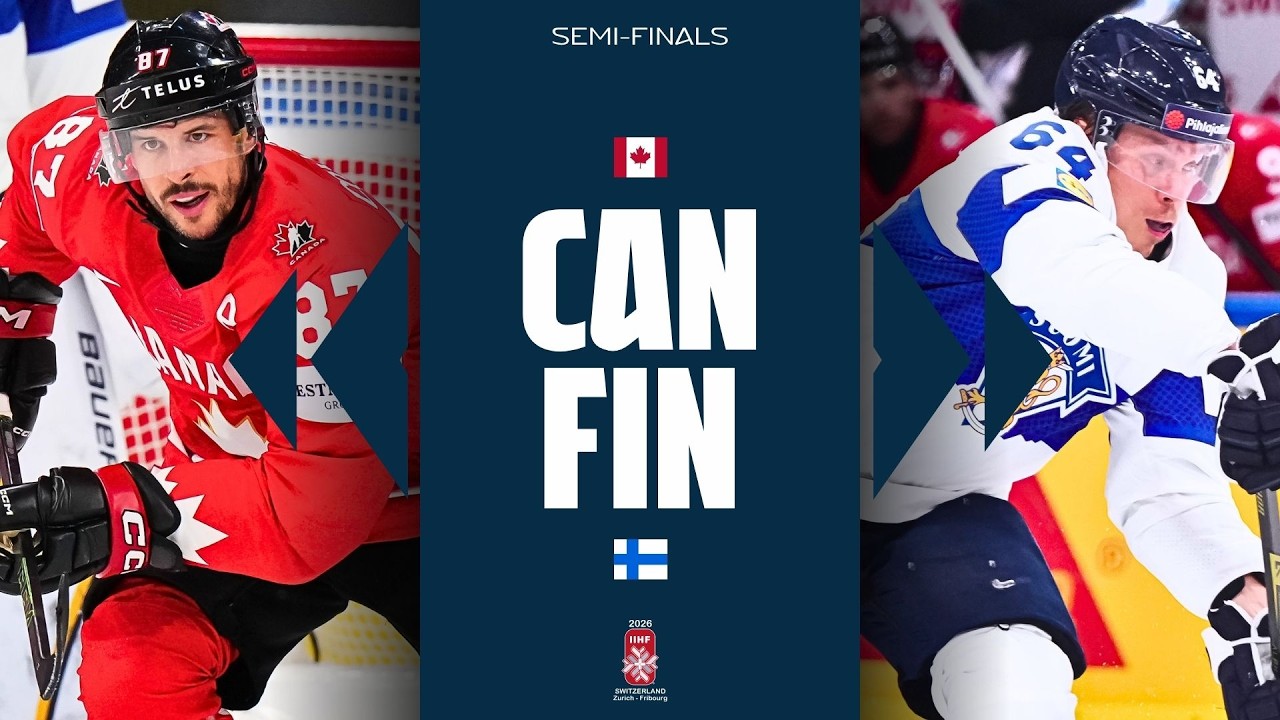 Highlights: Canada vs Finland | 2026 #MensWorlds