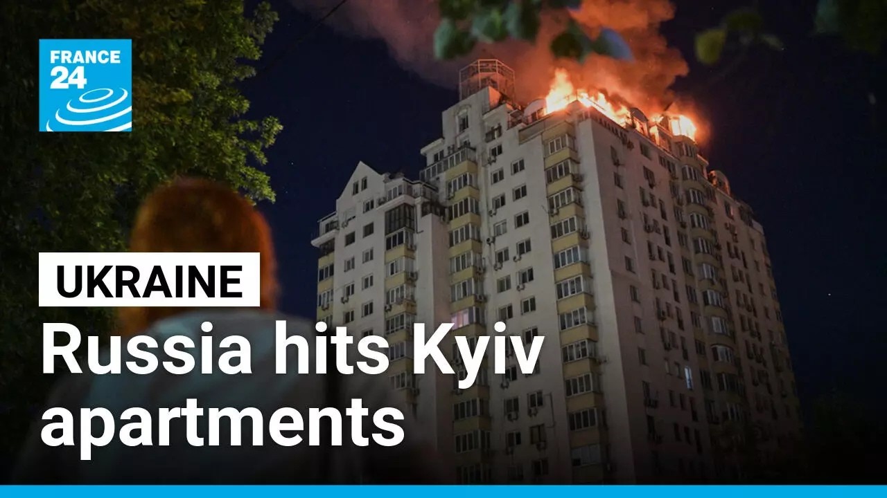 Kyiv struck by second deadly Russian attack in less than a week &bull; FRANCE 24 English