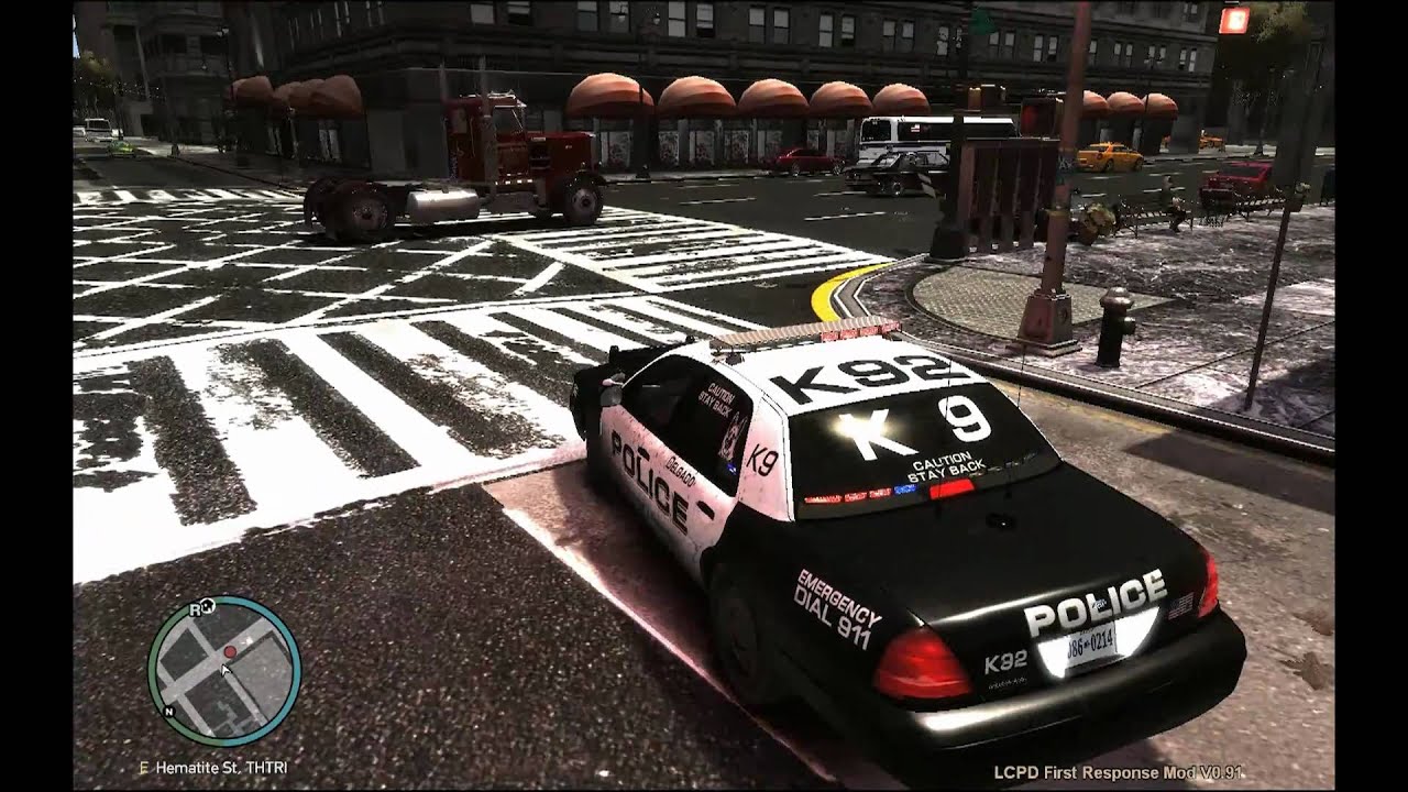 Police Chase Mercedes LCPDFR police scanner "Must See"