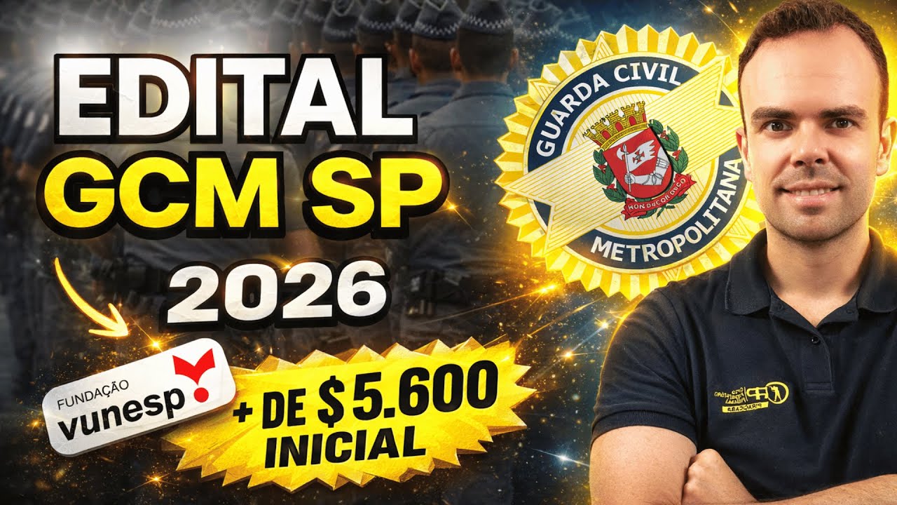 Edital GCM SP | Análise Completa