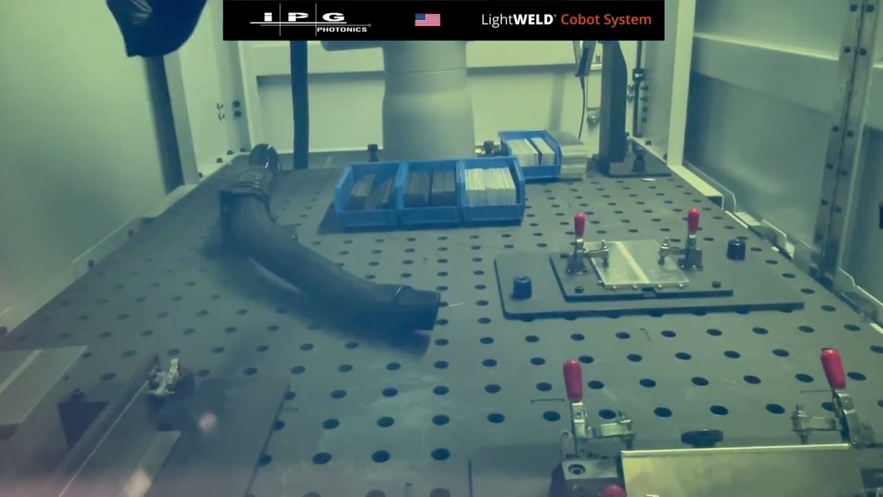 IPG LightWELD Cobot System in Action: Aluminum Fusion Welding & Mild Steel with Filler Wire