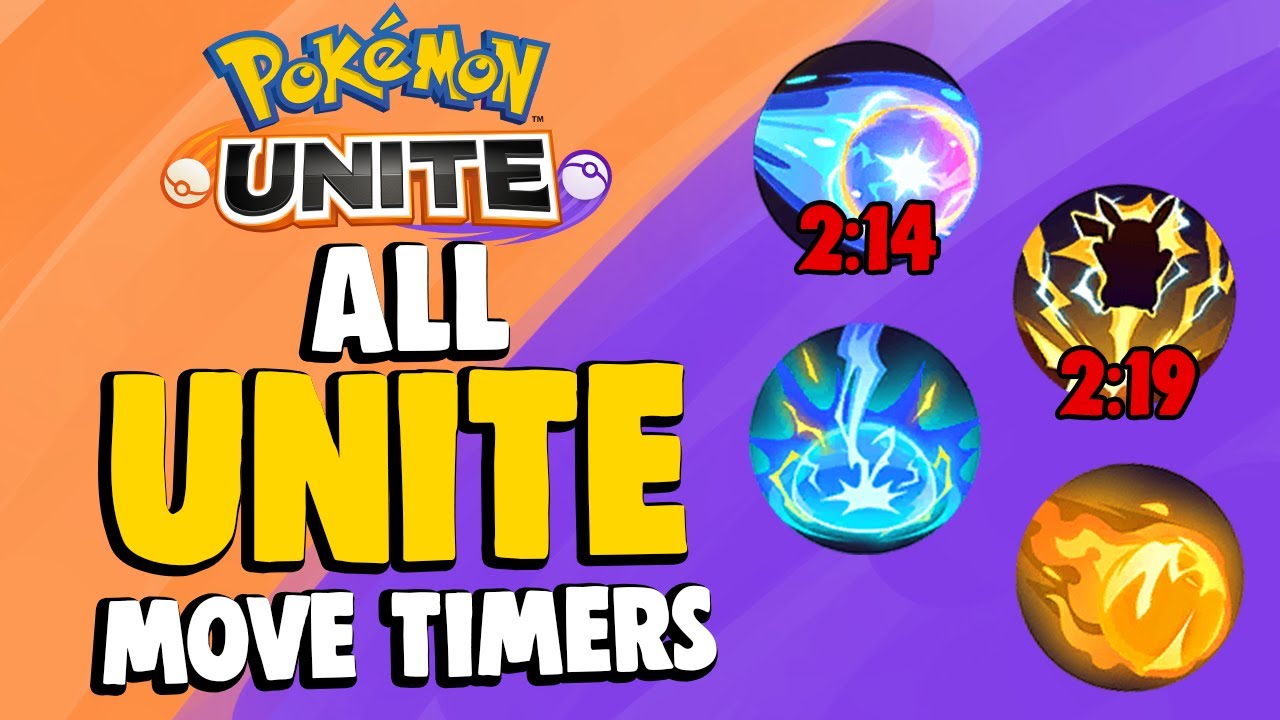 POKEMON UNITE How to Charge Unite Move FASTER! | All Unite Move Cooldowns | Guide