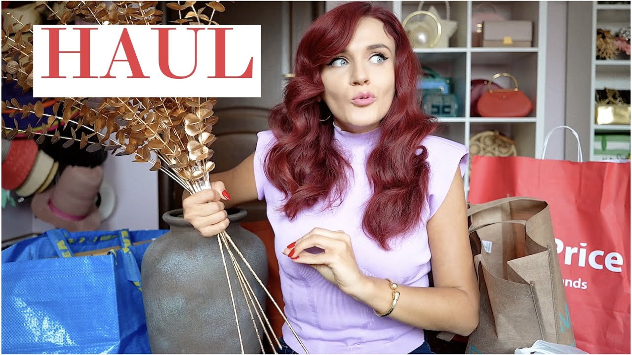 Haul Pepco, Ikea, Jysk, H&M Home, Half Price, Primark & vintage de la targ | Andreea Balaban