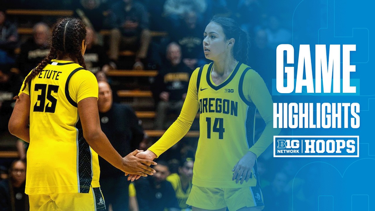 Oregon at Purdue | HIGHLIGHTS | Big Ten Women's Basketball | 02/25/2026