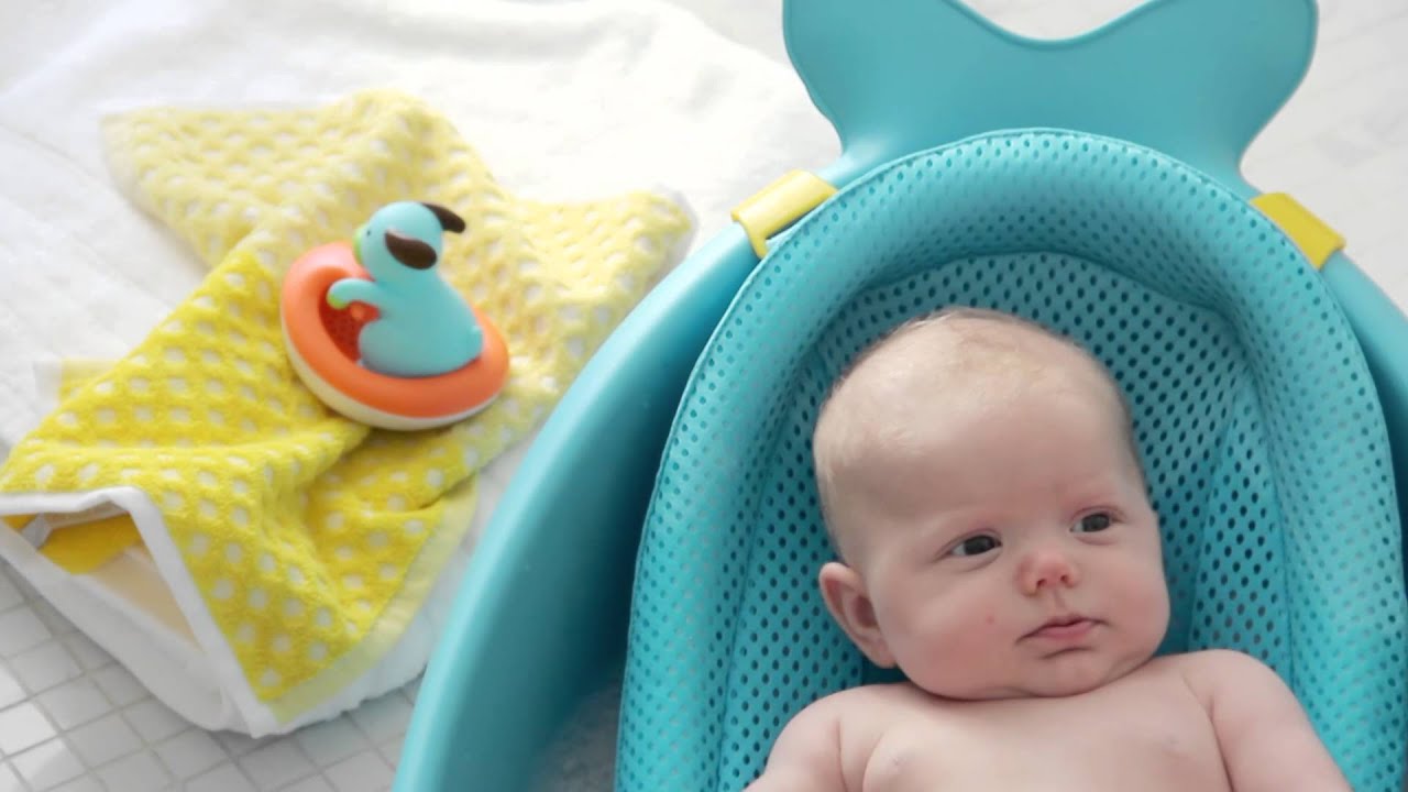 Skip Hop Moby Smart Sling 3-Stage Baby Tub Bathtub
