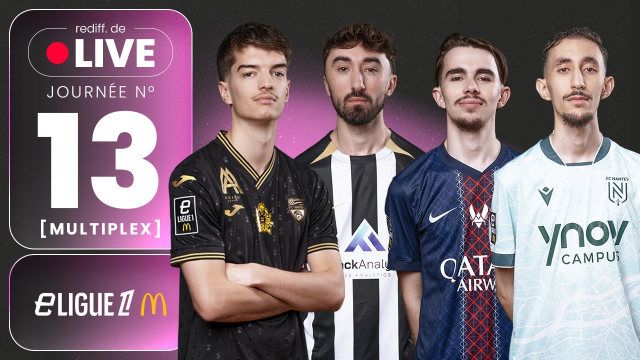 eLigue 1 McDonald's 2026 - 13me Journée - FCL vs SCO / RCSA vs MON / PSG vs FCN / ESTAC vs CF63