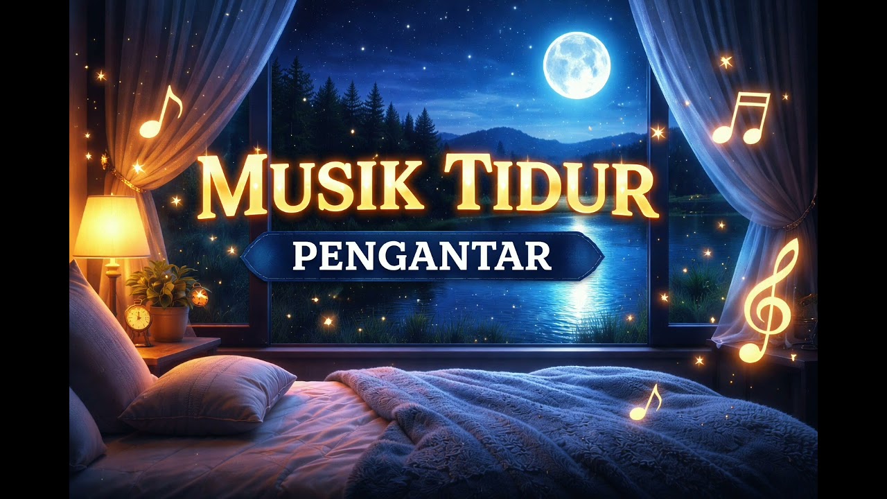 Instrumen Pengantar Tidur Paling Menenangkan | Musik Relaksasi Malam Hari
