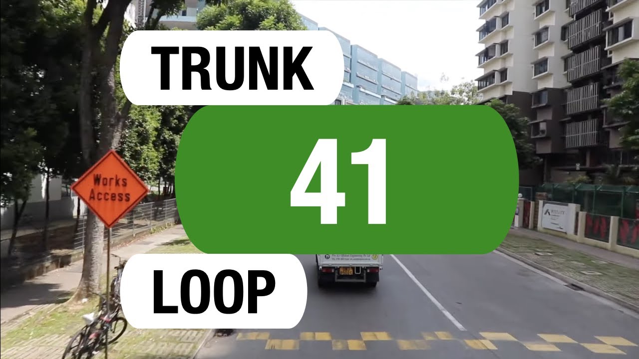 Tower Transit Trunk 41 | Bus Service Route Visual