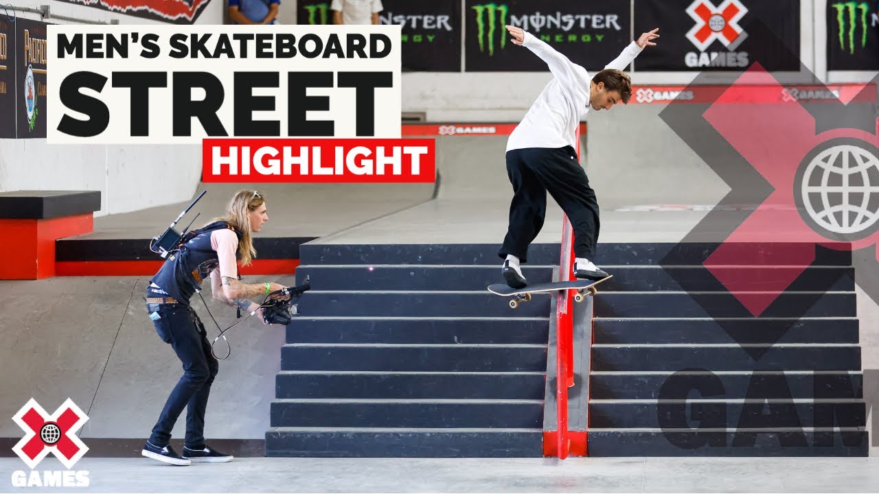 Men&rsquo;s Skateboard Street: HIGHLIGHTS | X Games 2022