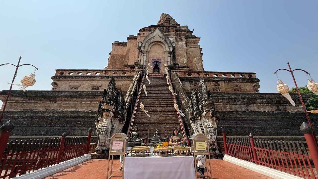 Wat Phan Tao || Mat Chedi Luang || Chiang Mai Thailand at Day 3