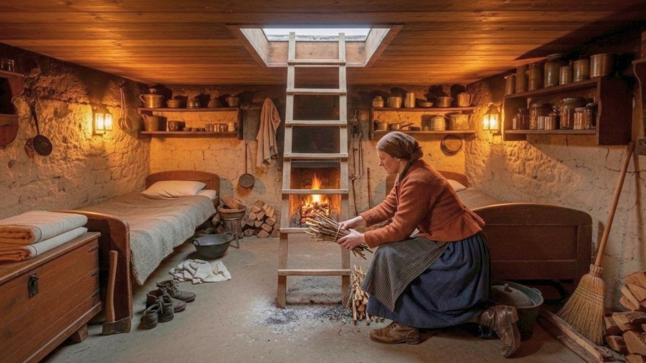 Sie baute einen Geheimraum unter der Hütte und überstand den tödlichen Blizzard als Einzige warm.