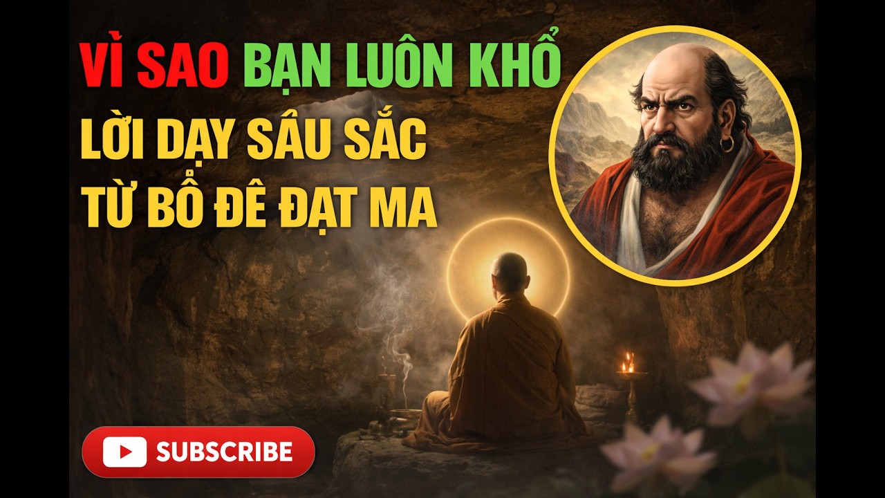 Vì Sao Bạn Luôn Khổ? Lời Dạy Sâu Sắc Từ Bồ Đề Đạt Ma